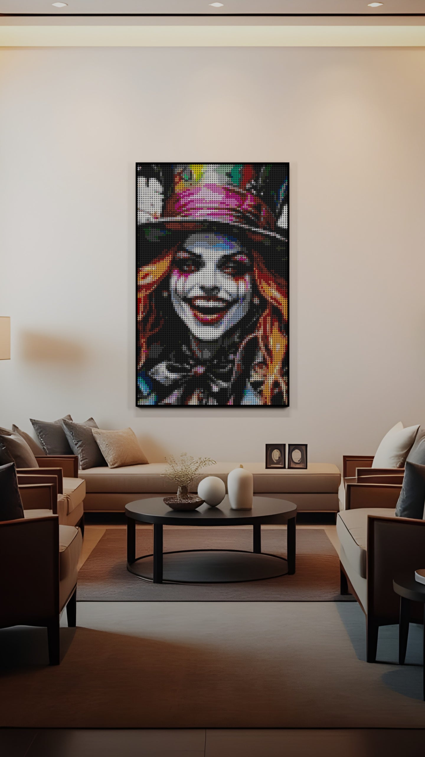 The Mad Hattress LEGO® Style mosaic creative DIY building set